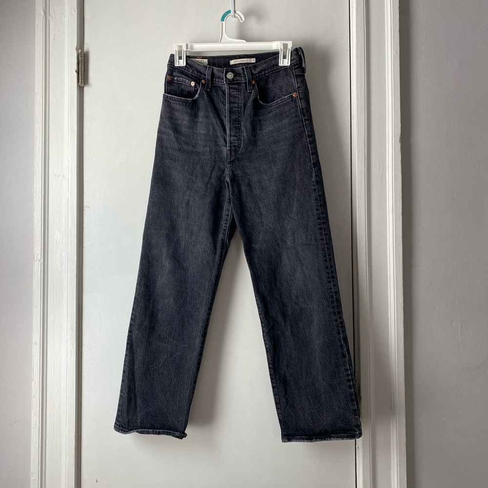 Levi’s rib cage straight jeans